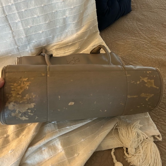 Tory Burch taupe tote - Picture 2 of 5